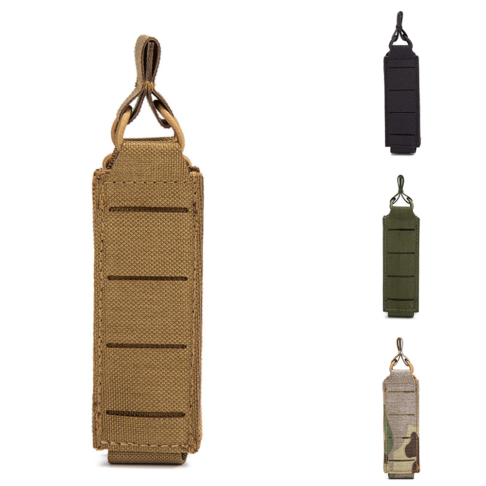 Edc Carry Flashlight - Nylon 9 mm tijdschriftzakje – enkele/dubbele