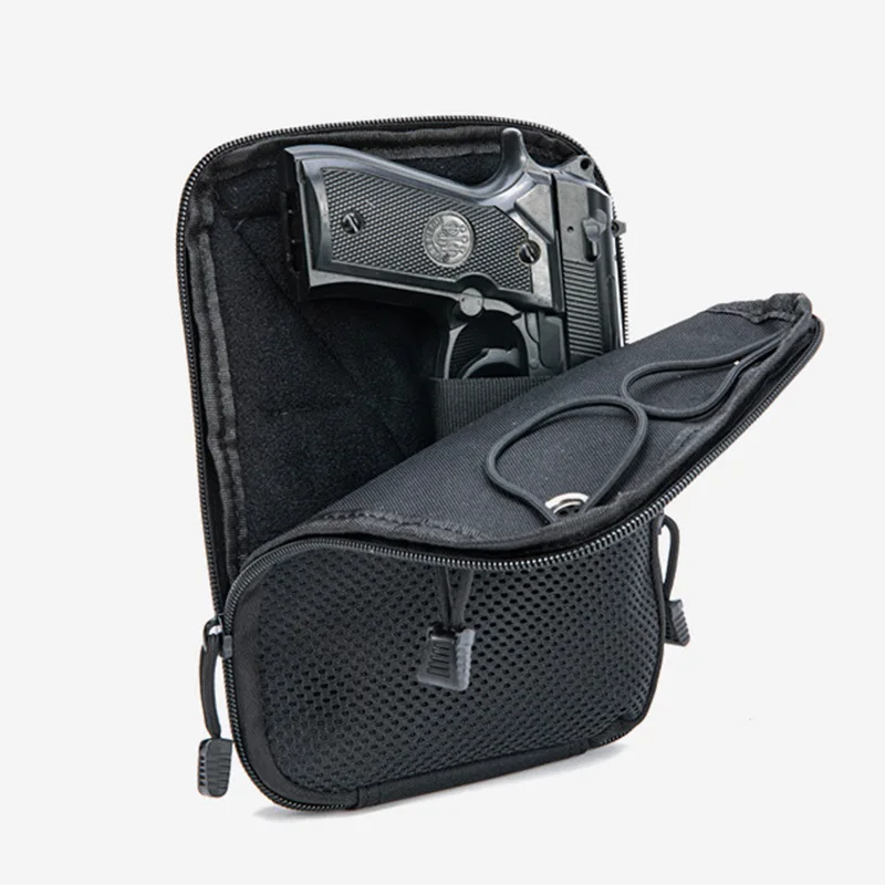 Edc Concealed Carry - Molle Tactische Verborgen Pistool Holster Pouch