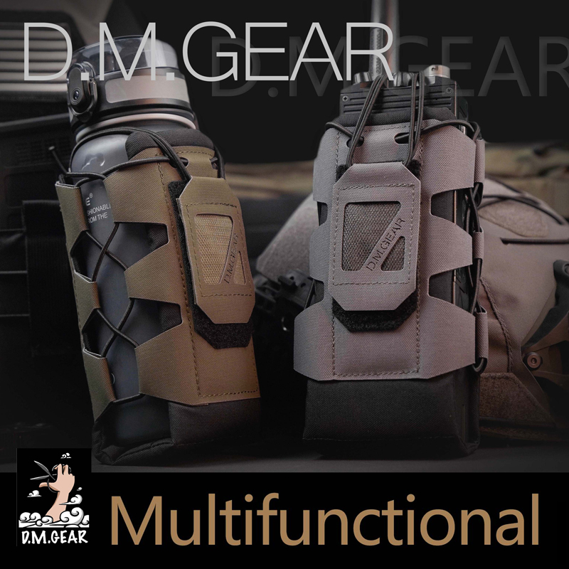 Edc Carry Kit - Dmgear Tactical Molle Pouch Waterzak Walkie