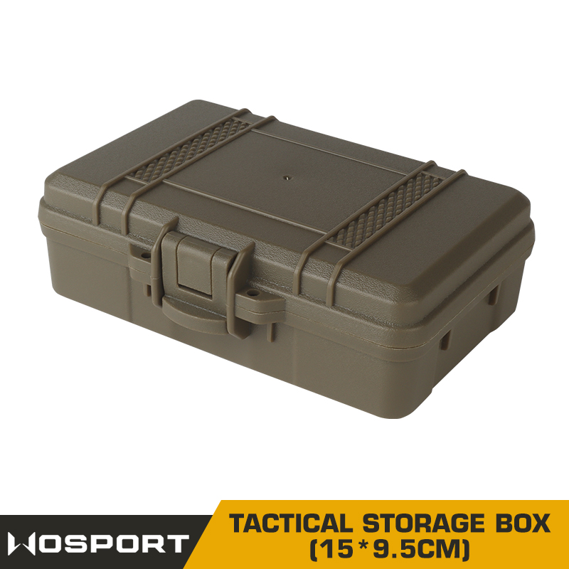 Edc Carry Flashlight - Tactische uitrusting Outdoor Schokbestendige bescherming Opbergdoos