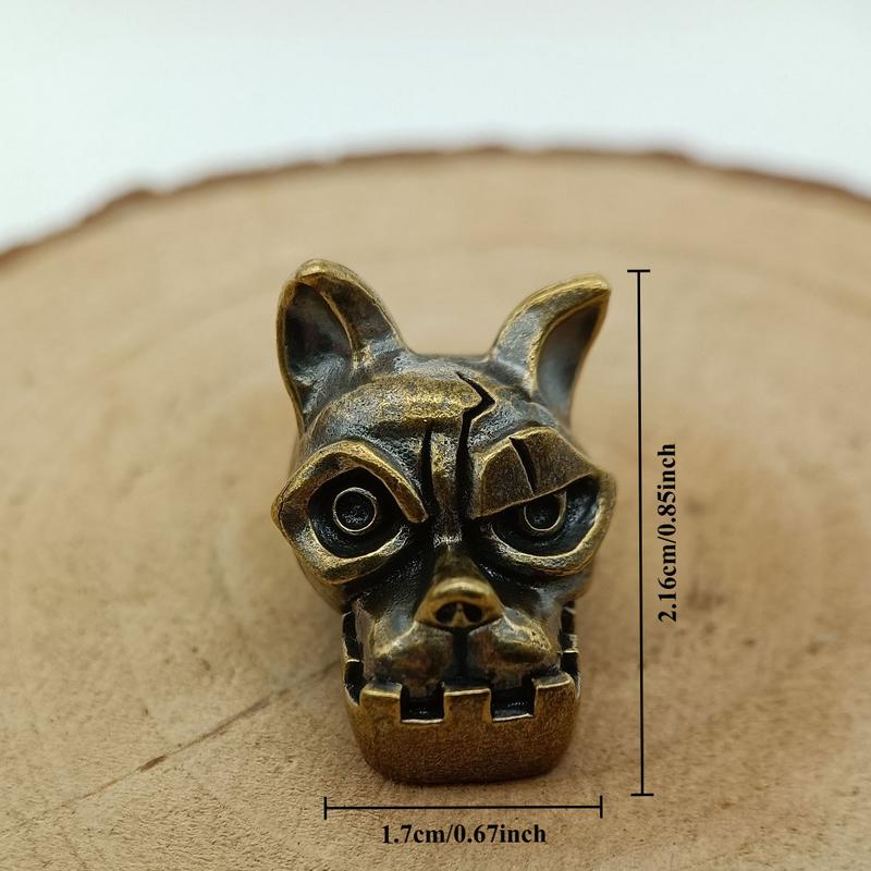 Bulldogkop Messing Mes Kraal E - Edc Carry Kit recensie en prijs