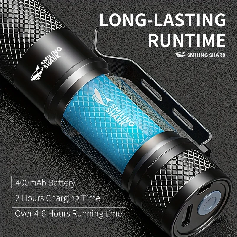 SMILING SHARK Ultra-Krachtige  - Edc Carry Flashlight recensie en prijs