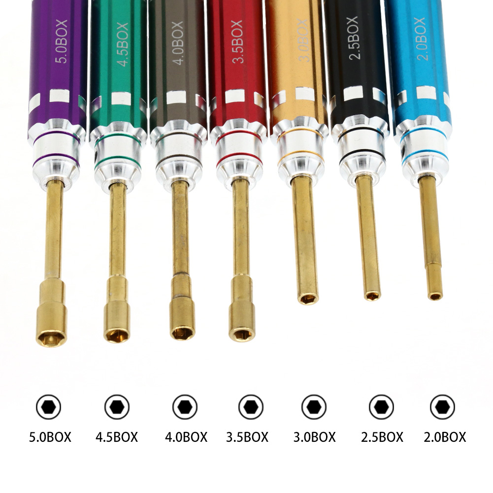 7PCS Korte Handvat RC Hex Schr - Micro Screwdriver Kit recensie en prijs
