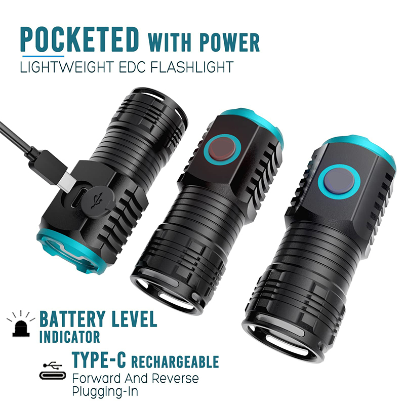 Type-C Usb Oplaadbare Pocket M - Edc Carry Flashlight recensie en prijs