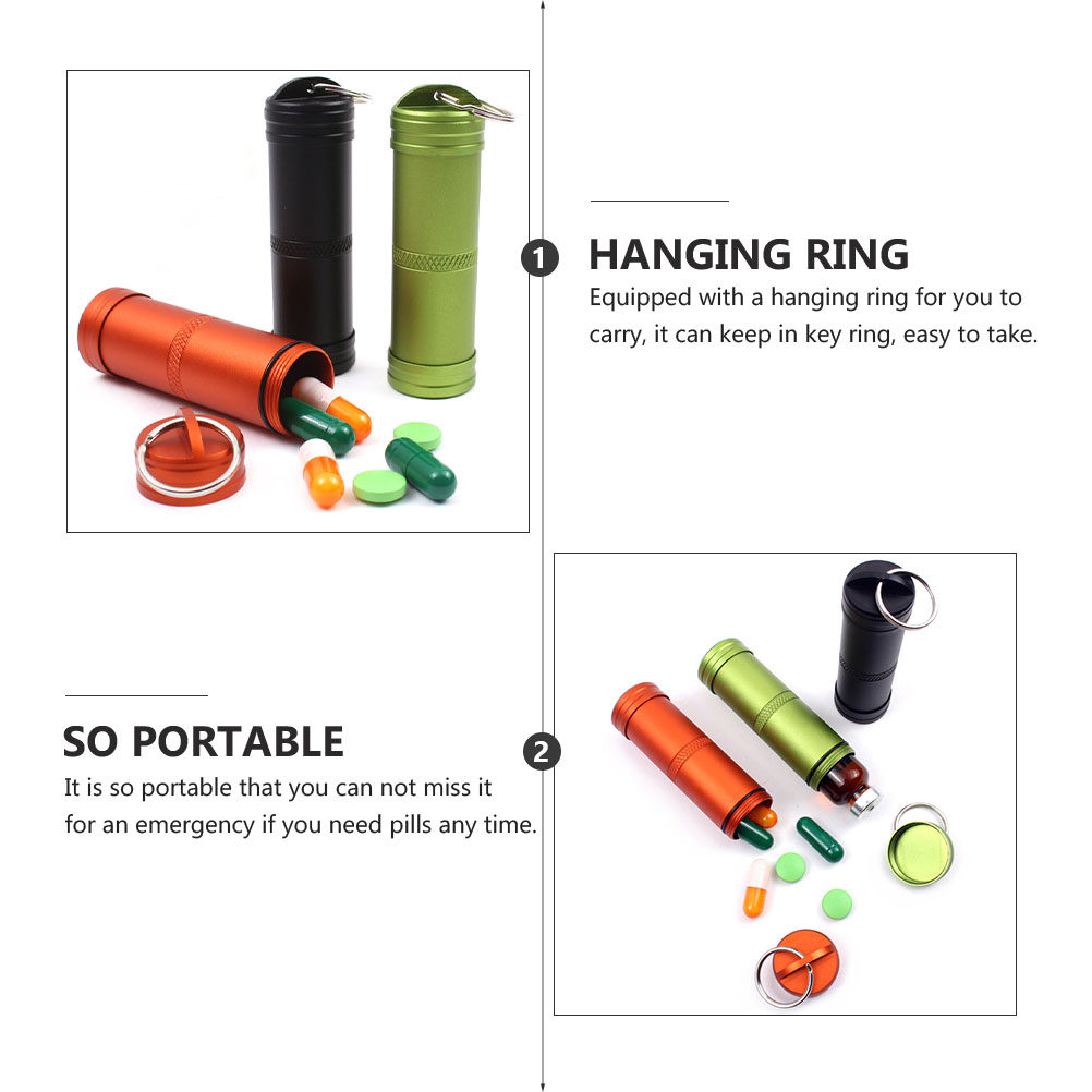 1 stuks, waterdichte medicijnd - Pill Fob Capsule recensie en prijs