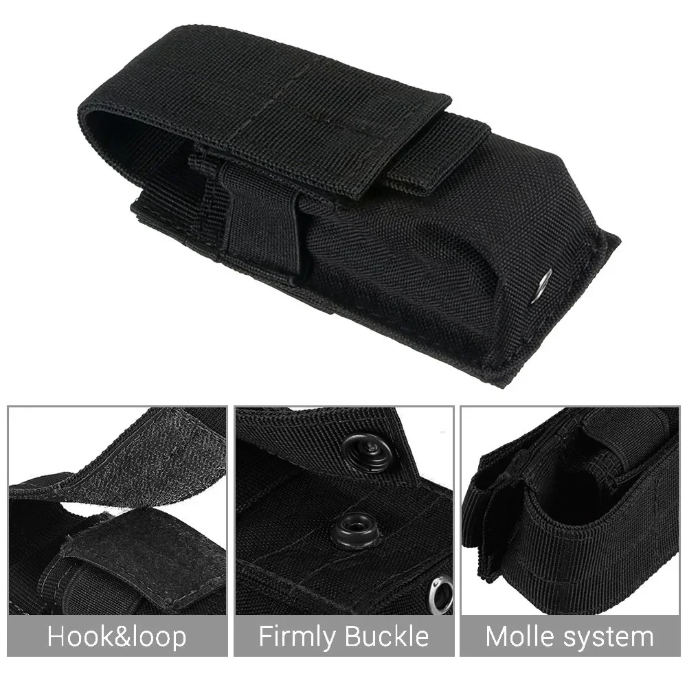 Tactische Molle zaklampzakje 9 - Edc Carry Flashlight recensie en prijs