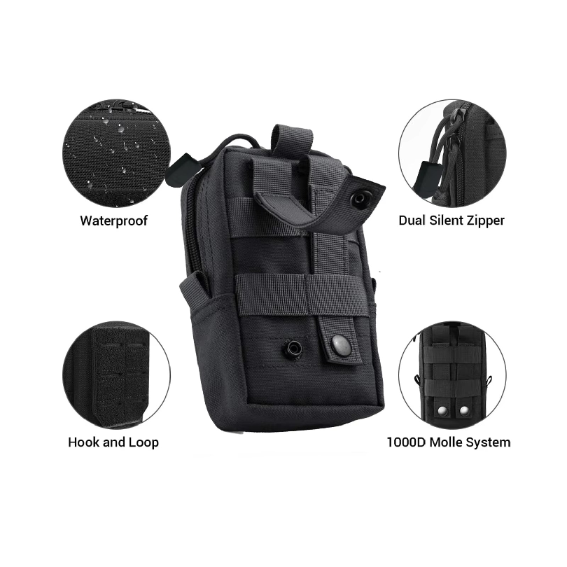 Tactische Molle Pouch Heuptas  - Edc Everyday Carry recensie en prijs