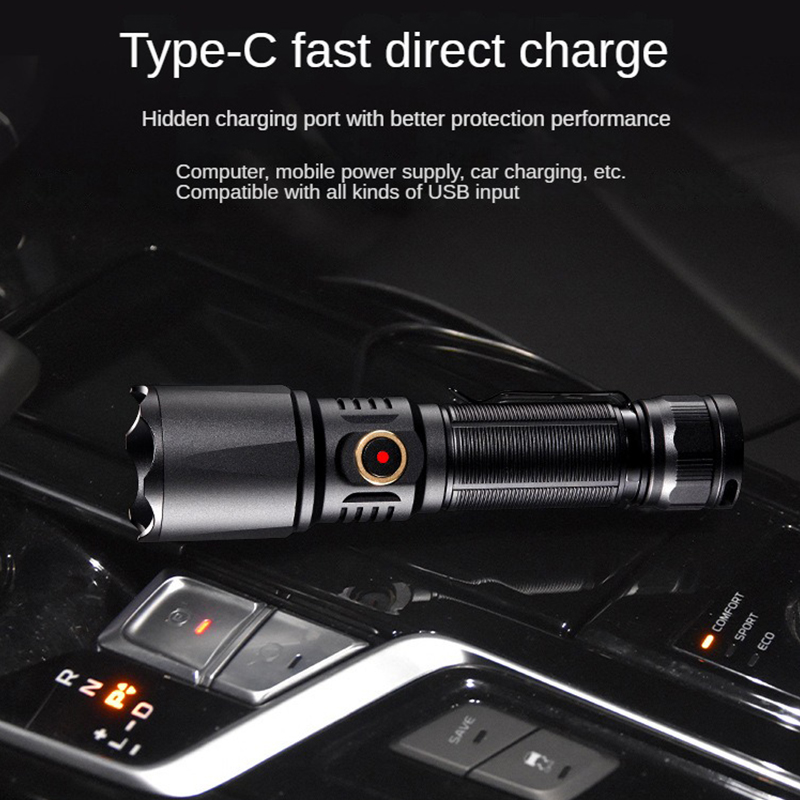Type-C Usb Oplaadbare 21700 Ba - Edc Carry Flashlight recensie en prijs