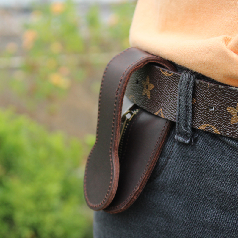 Gemuine lederen tailleband Zer - Edc Concealed Carry recensie en prijs