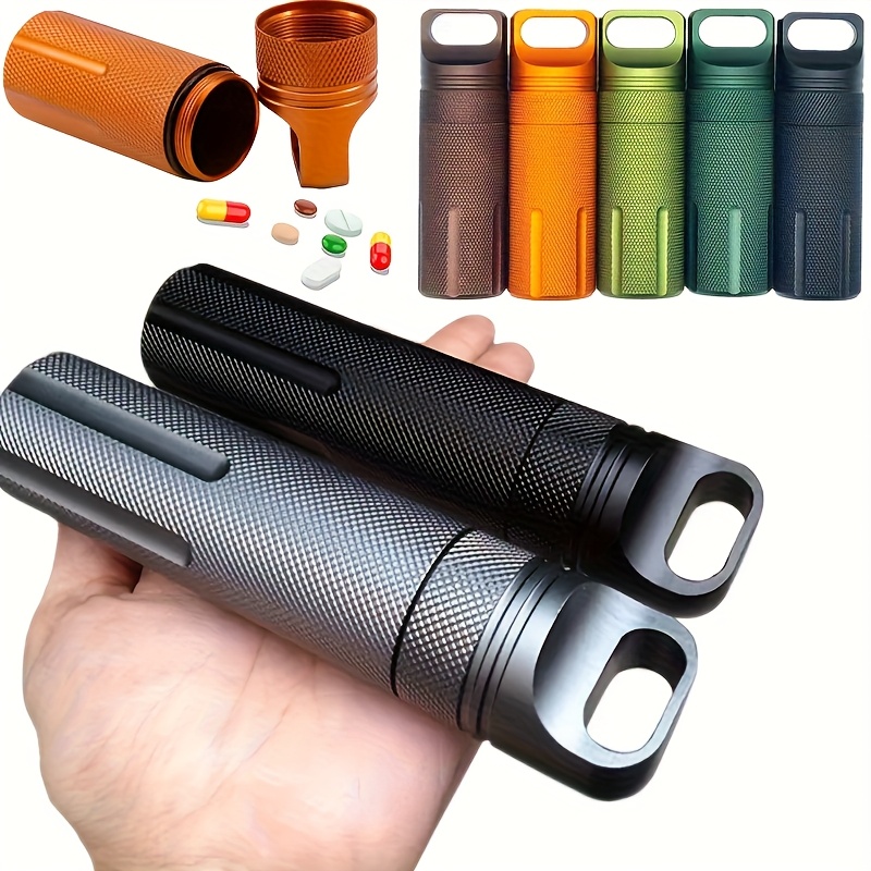 1Pack Aluminium Outdoor Droge  - Pill Fob Capsule recensie en prijs