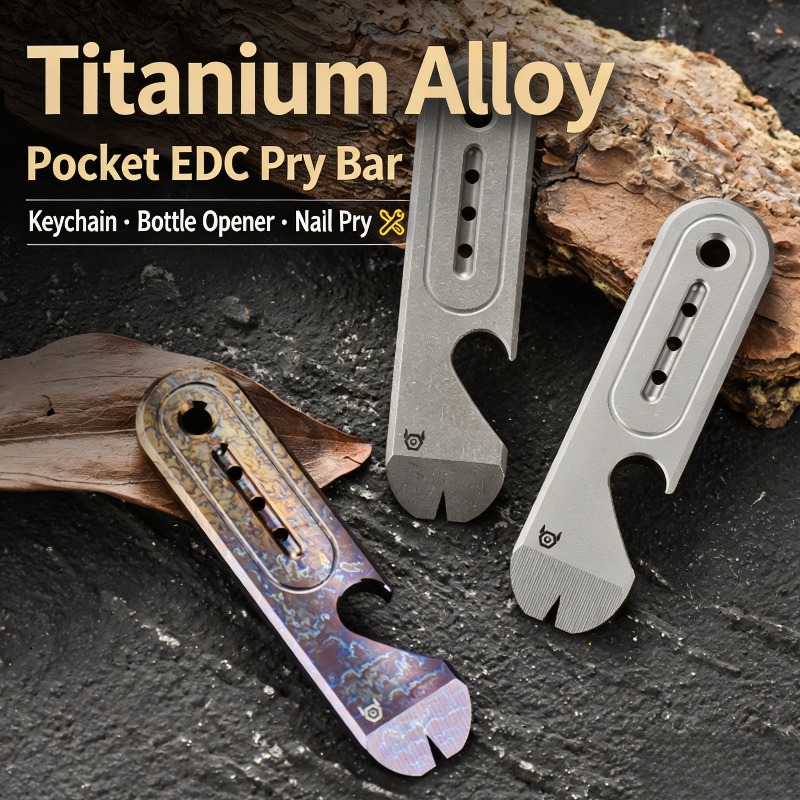 Titaniumlegering Zakspatel Mul - Titanium Pry Bar recensie en prijs