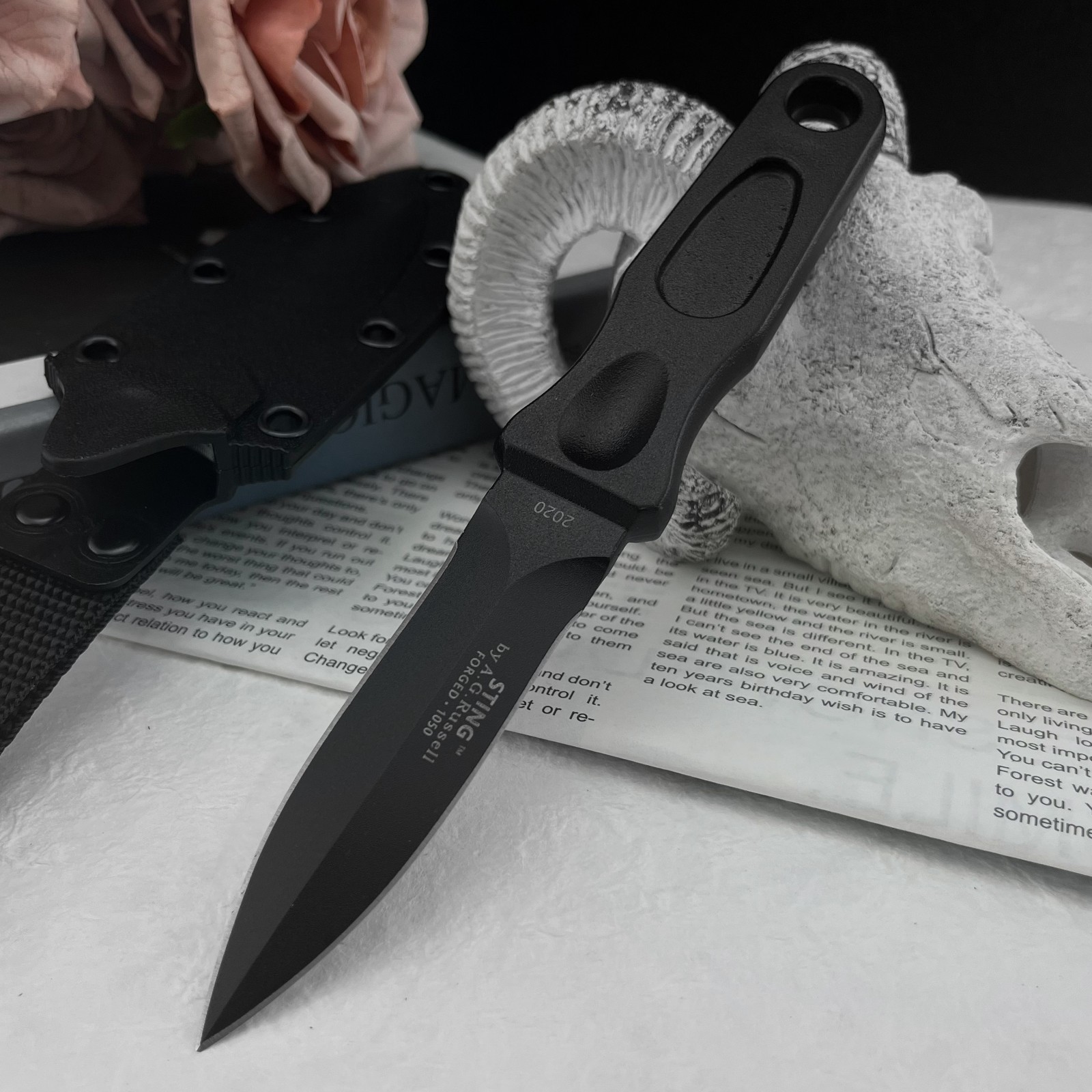 Multifunctioneel vaststaand me - Edc Carry Fixed Blade recensie en prijs