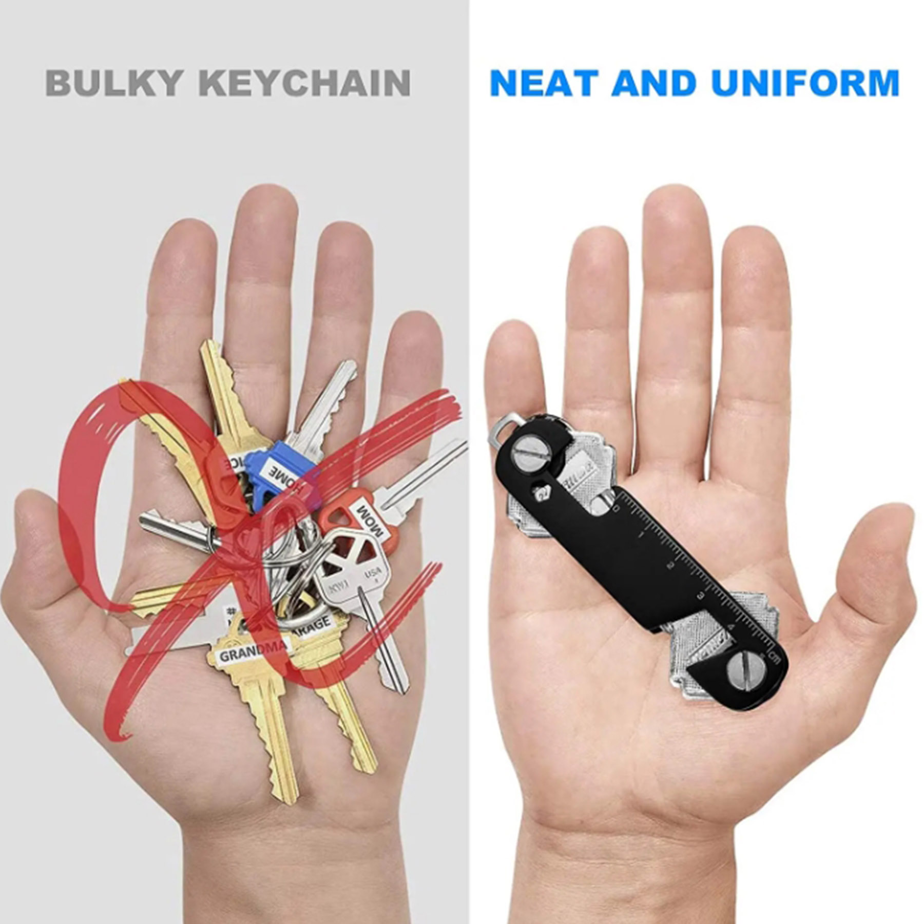 Ey Holder voor sleutelhanger - - Edc Concealed Carry recensie en prijs